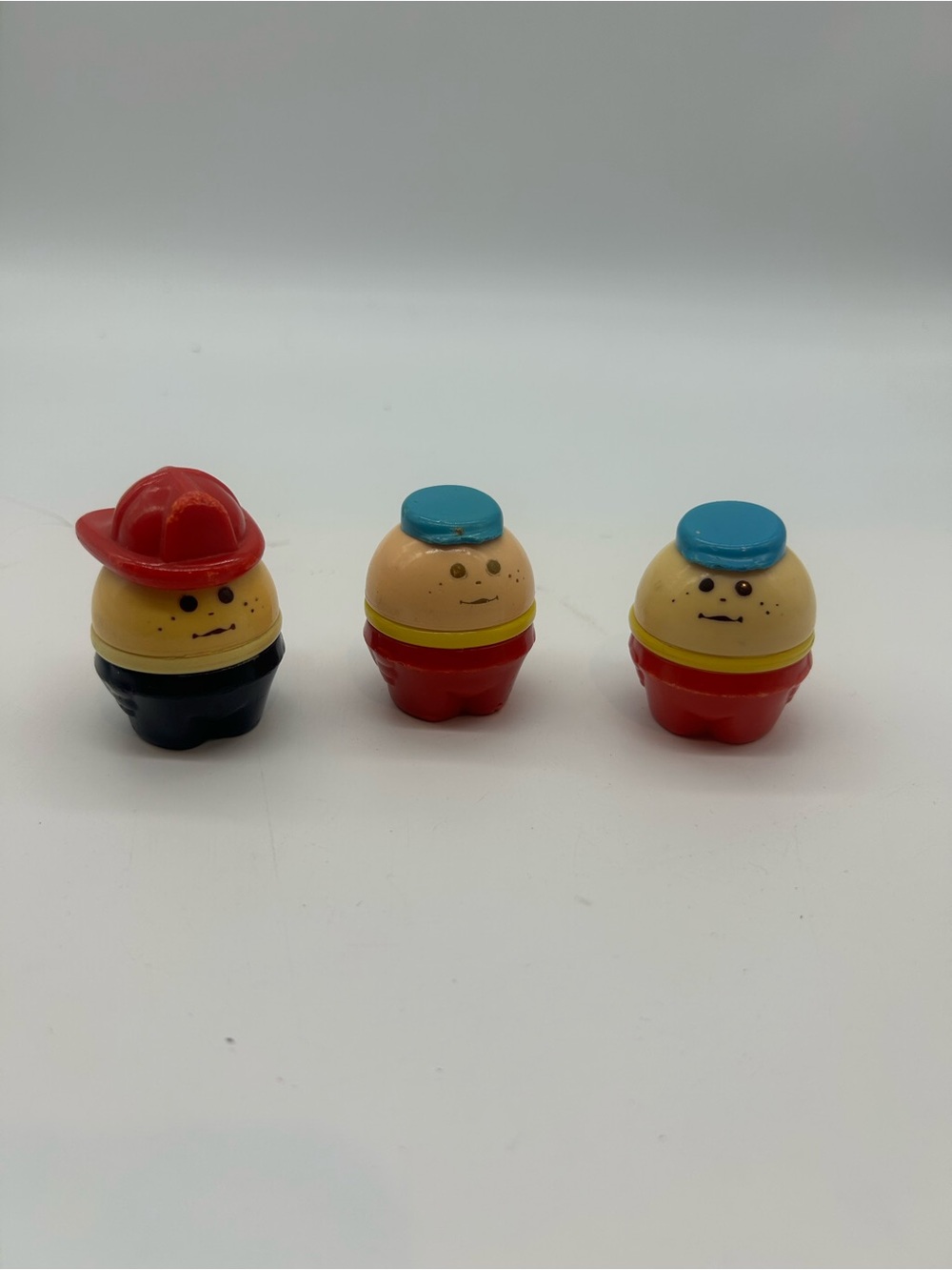 Vintage 1990s Little Tikes fireman and figures